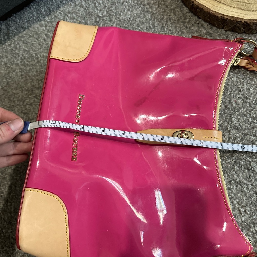 Dooney & Bourke Pink and Tan Women's Bag AS IS - Picture 13 of 15